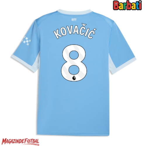 Manchester City Mateo Kovacic #8 Tricou Fotbal Replică 2026-27 Barbati Acasa Manchester City Mateo Kovacic #8 Tricou Fotbal Replică 2026-27 Barbati Acasa
